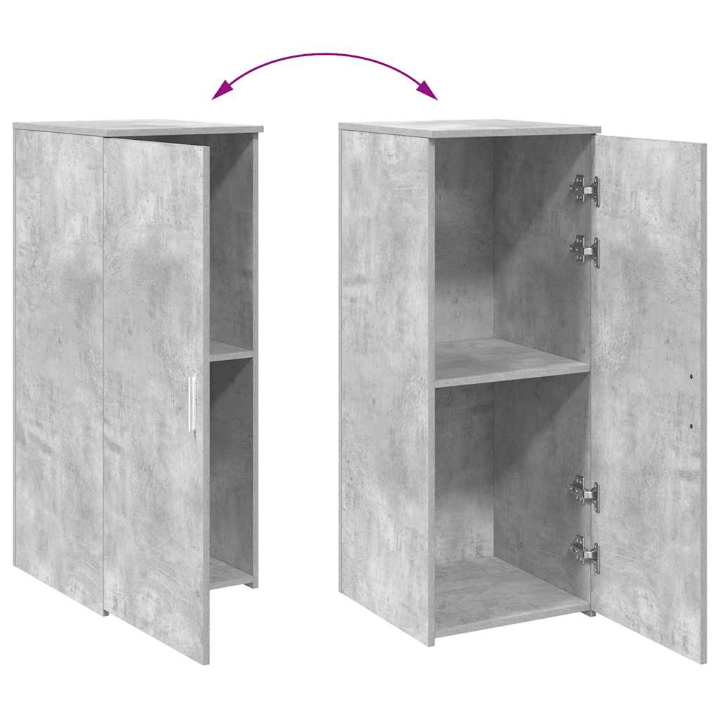 Storage Cabinet Concrete Grey 40x45x103.5 cm Engineered Wood